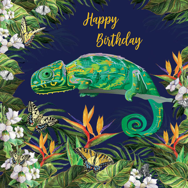 Cameleon Greeting Card