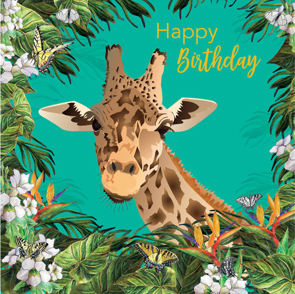 Giraffe Greeting Card