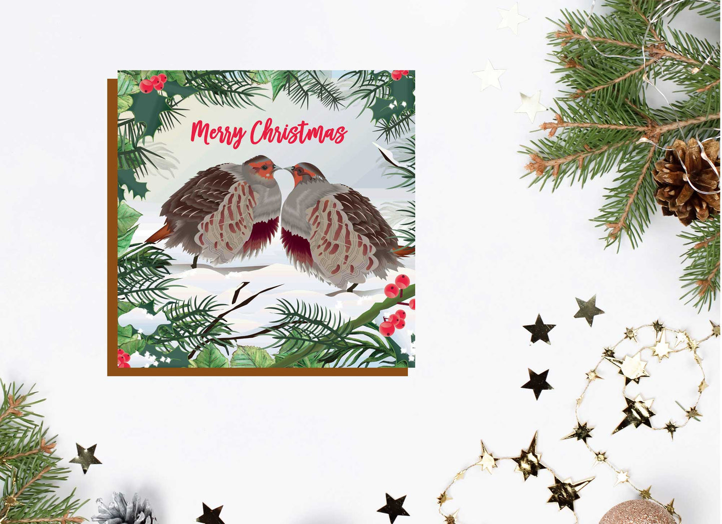 Partridge Christmas Card