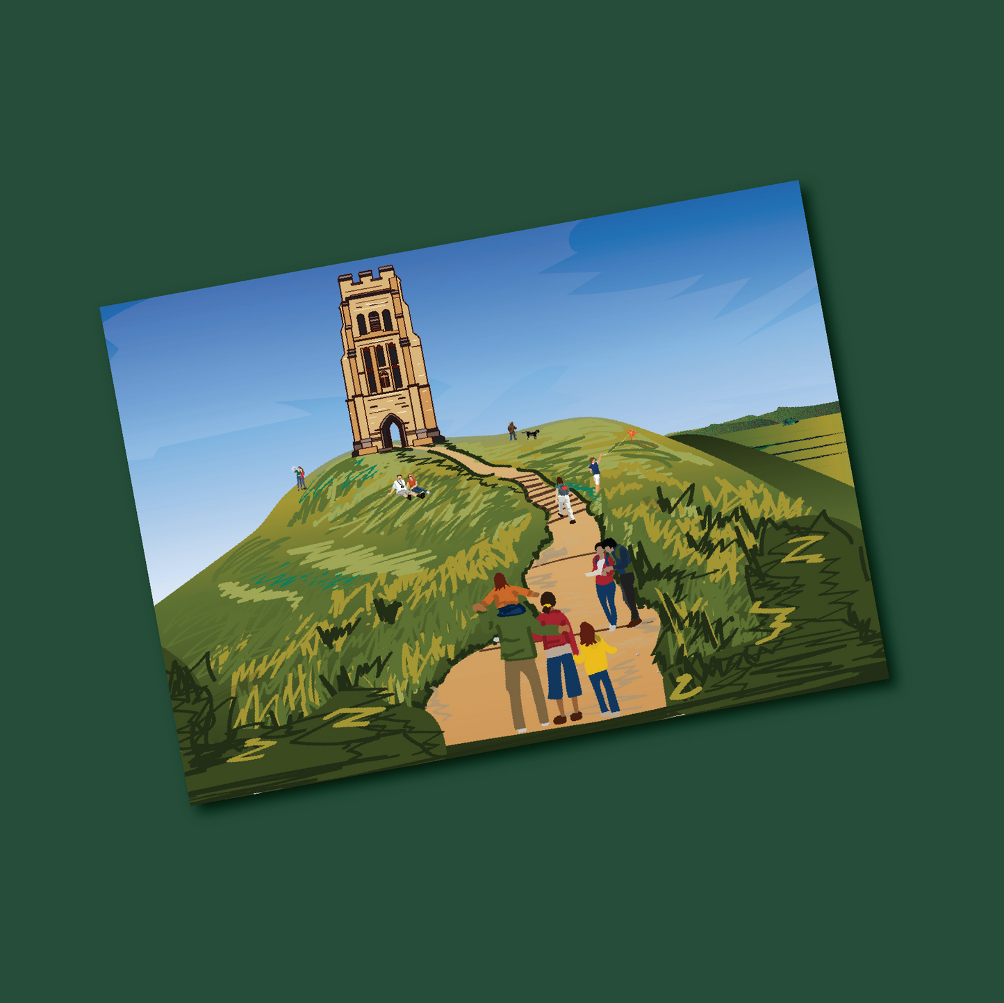 Glastonbury Card
