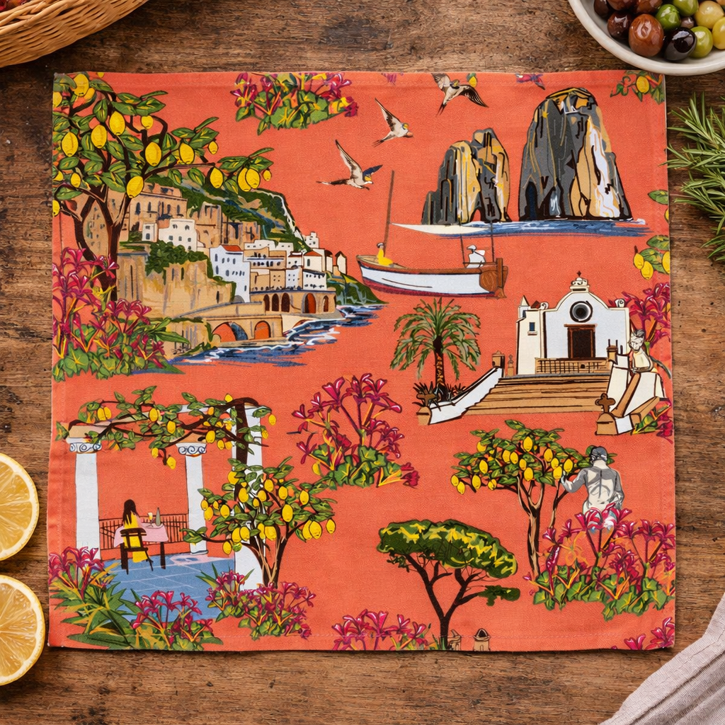 Zesty Sorrento napkin
