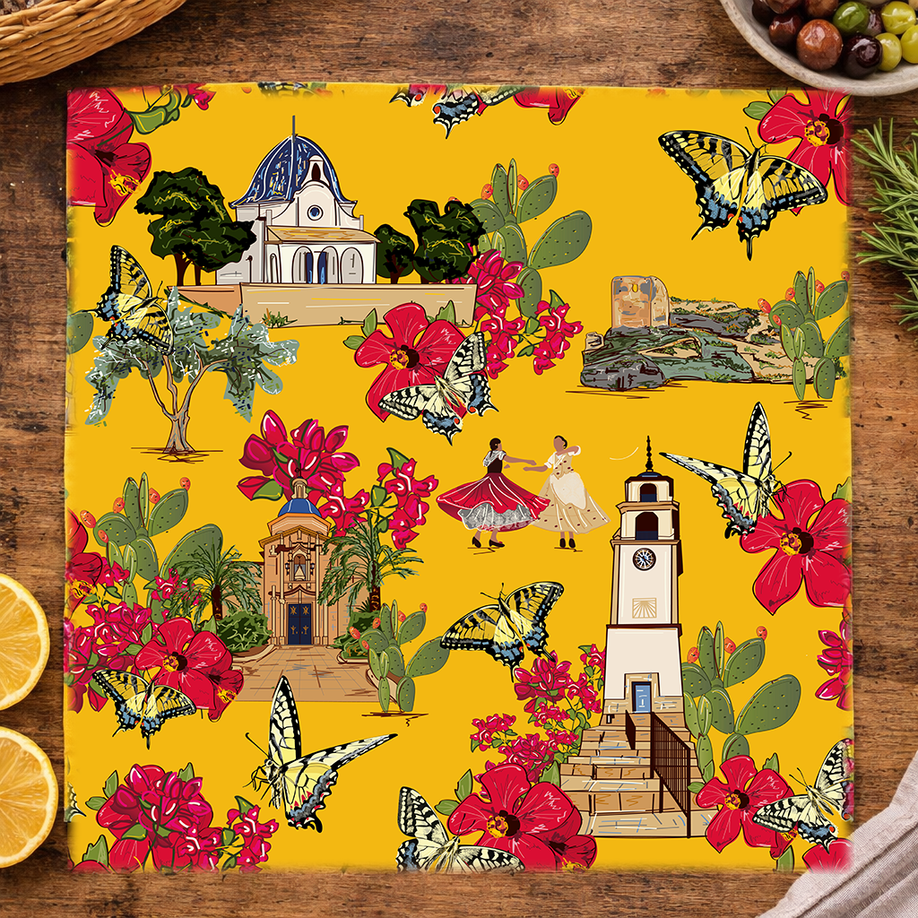 Secret Spain napkin