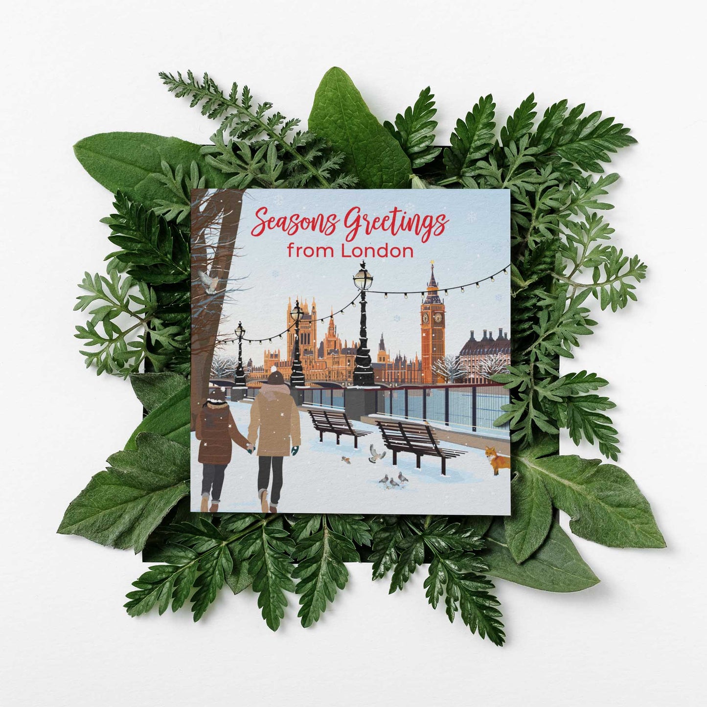Christmas in London Card