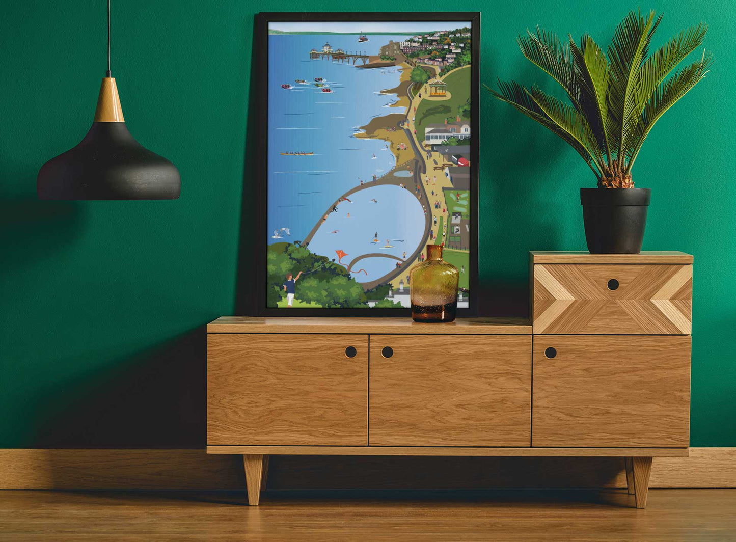 Clevedon Marine Lake & Seaside poster
