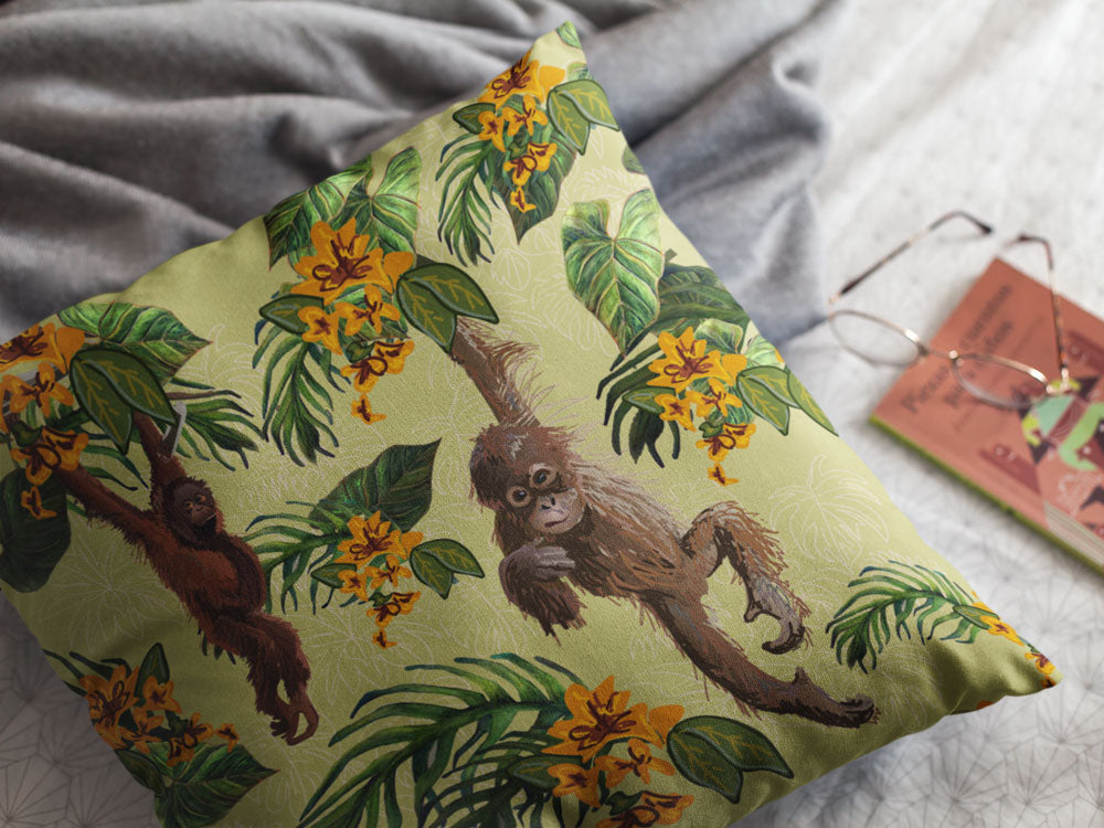 Wise Orangutan Cushion