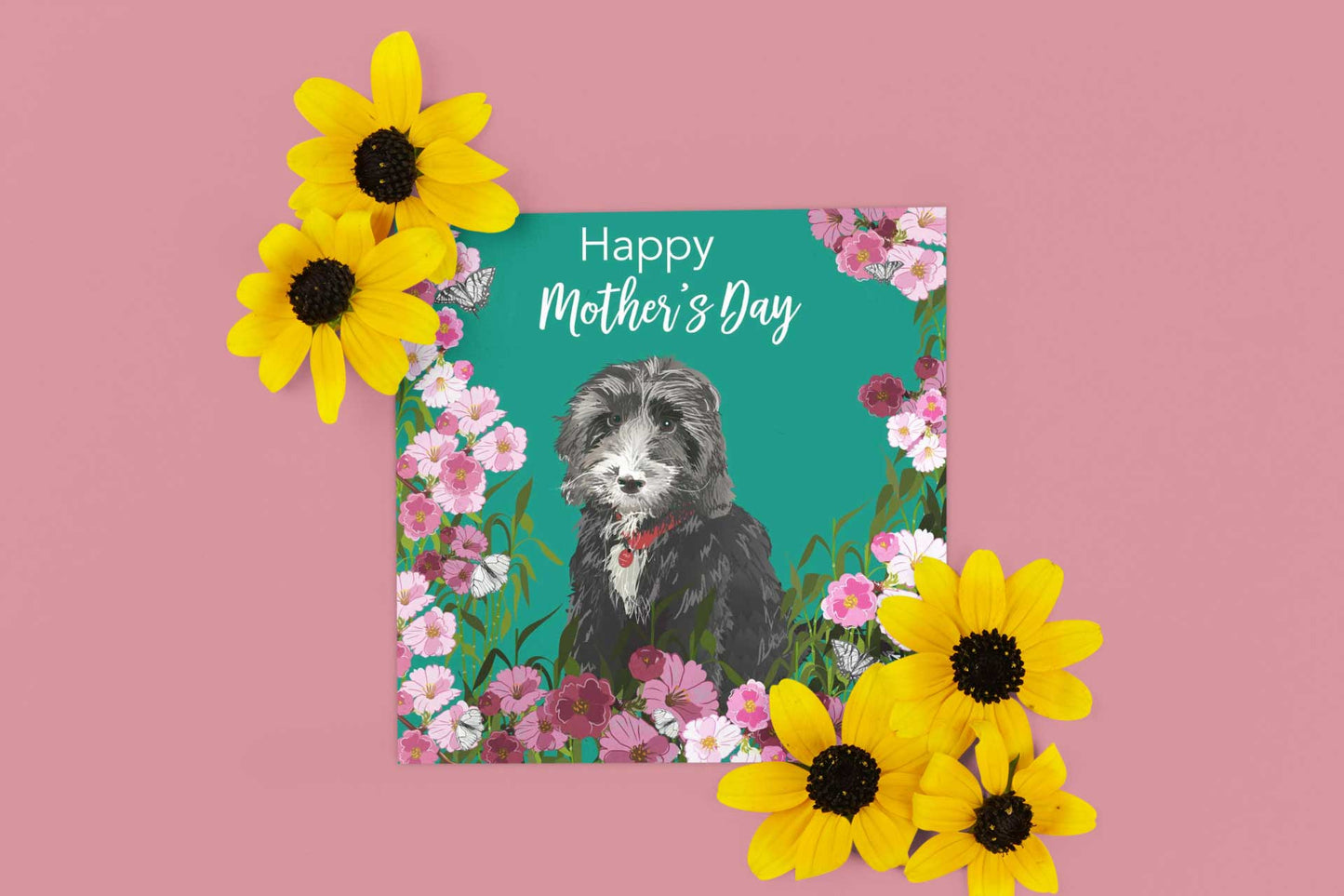 Cockapoo Mother's day card