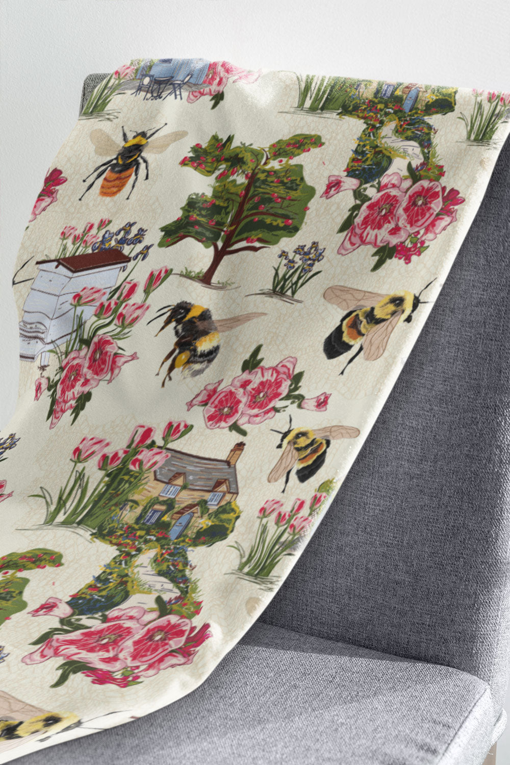 Cottage Garden Throw 127x153cm