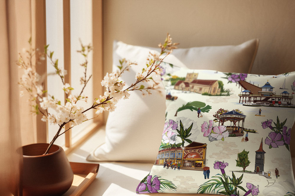 Clevedon Coastal Cushion
