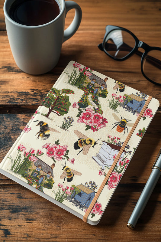 Hard back Cottage Garden notebook