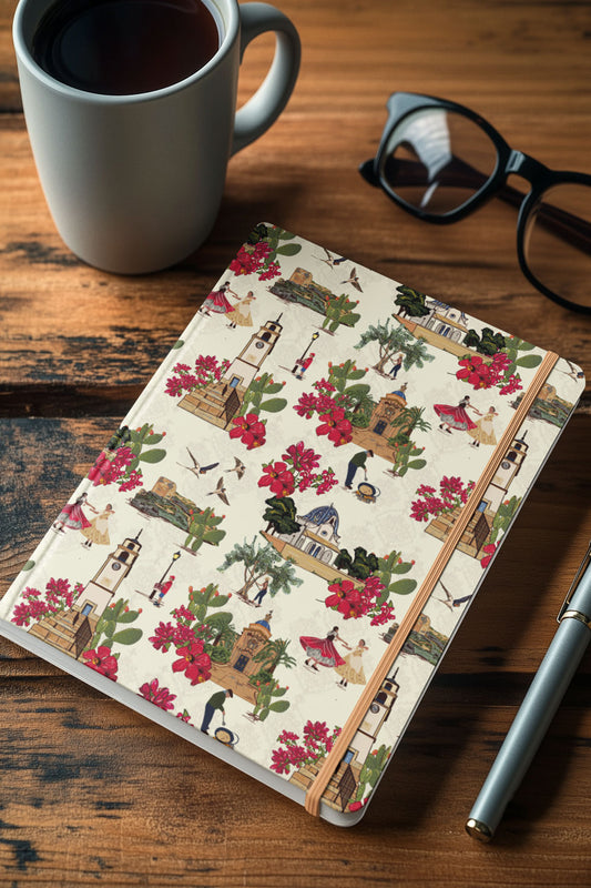 Hard back Spanish Secret notebook