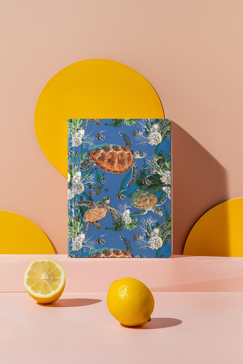 Hard back Sea Turtle Ocean notebook