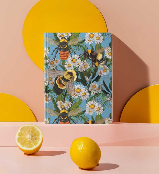 Hard back Bumble Bee notebook