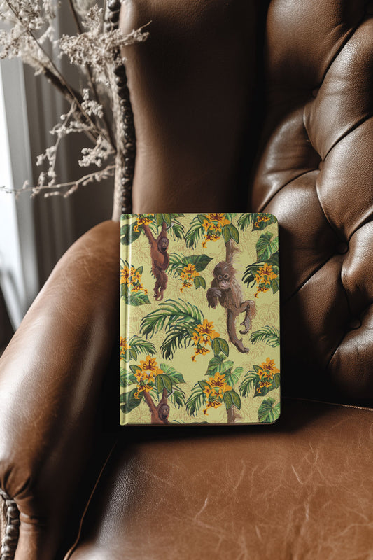 Hard back Wise Orang-utan notebook