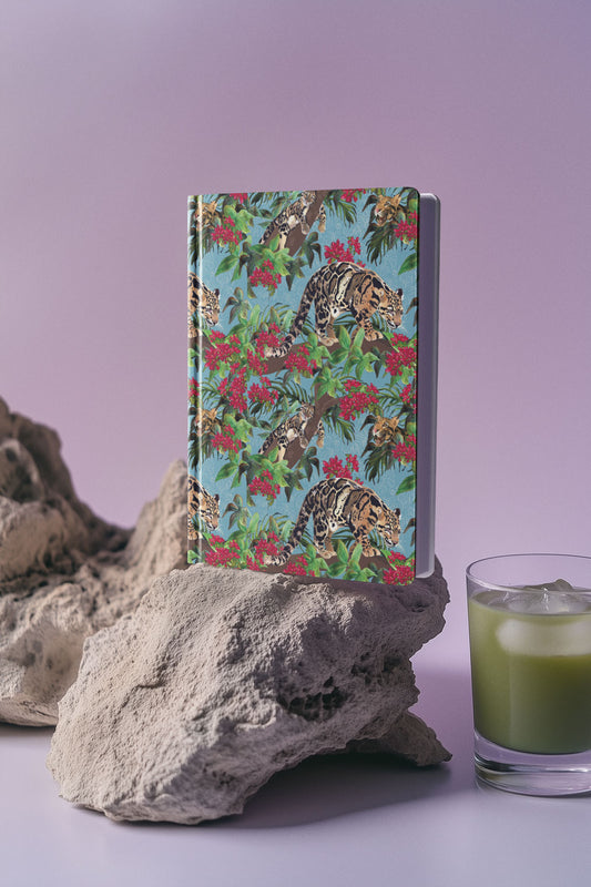 Hard back Leopard Luxe notebook