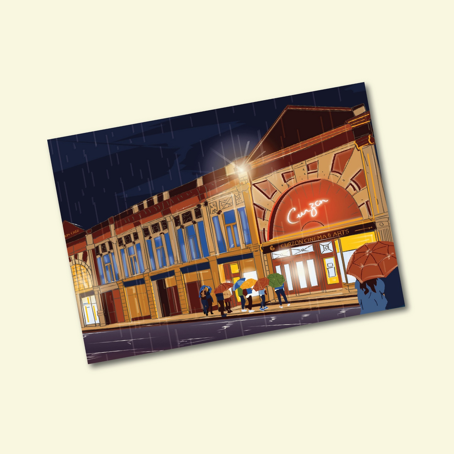 Curzon Cinema Greeting Card