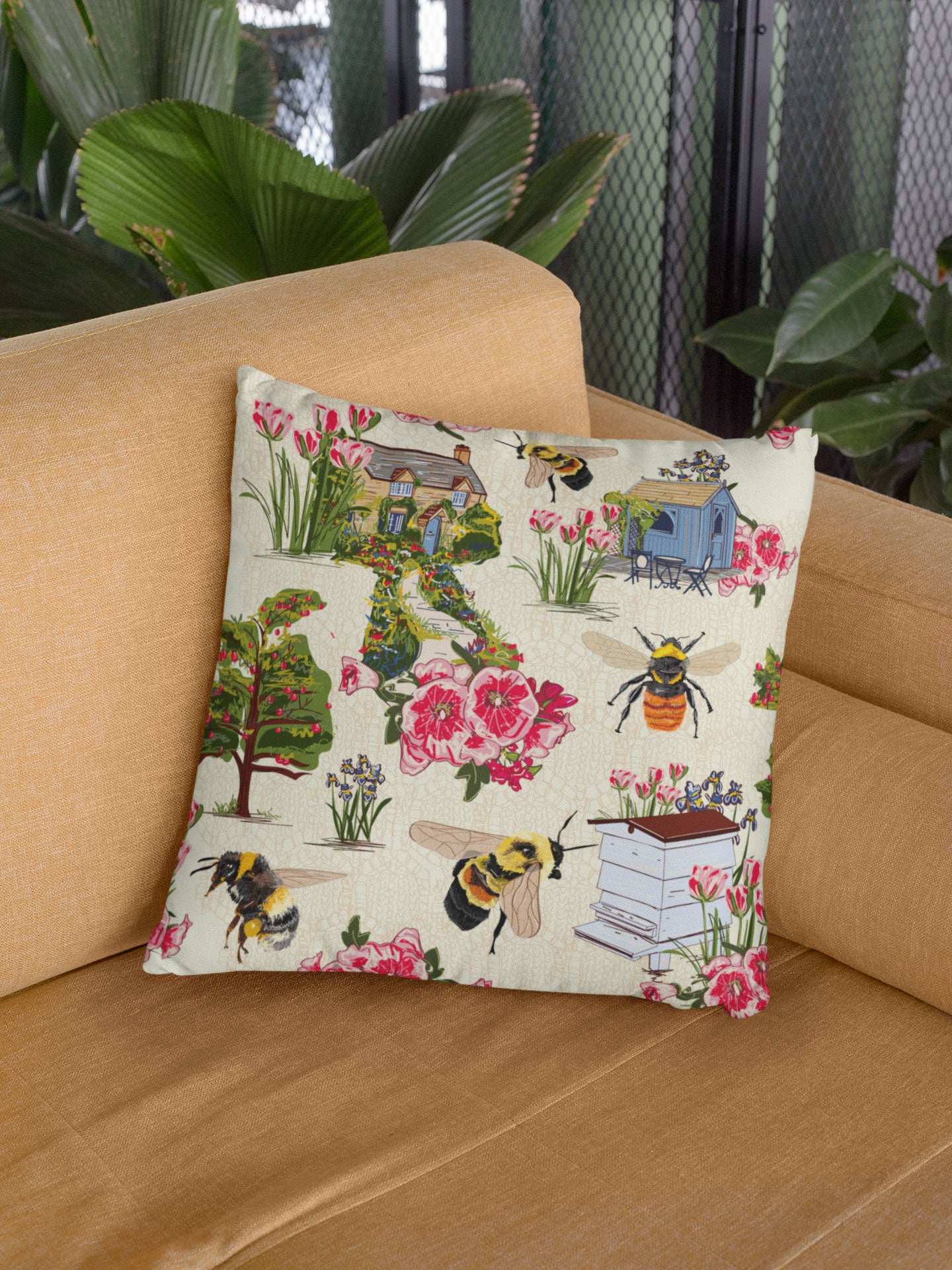 Cottage Garden Cushion