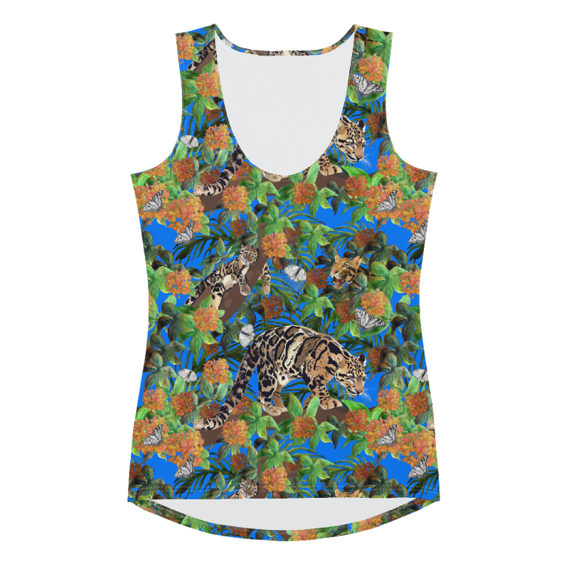 Clouded Leopard Running top