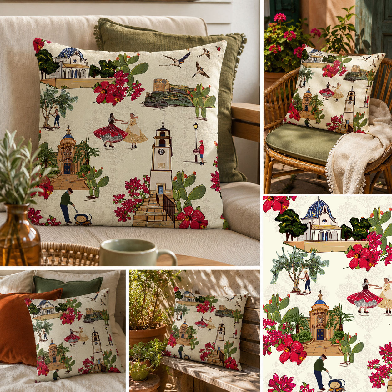 Spanish Secret Cushion