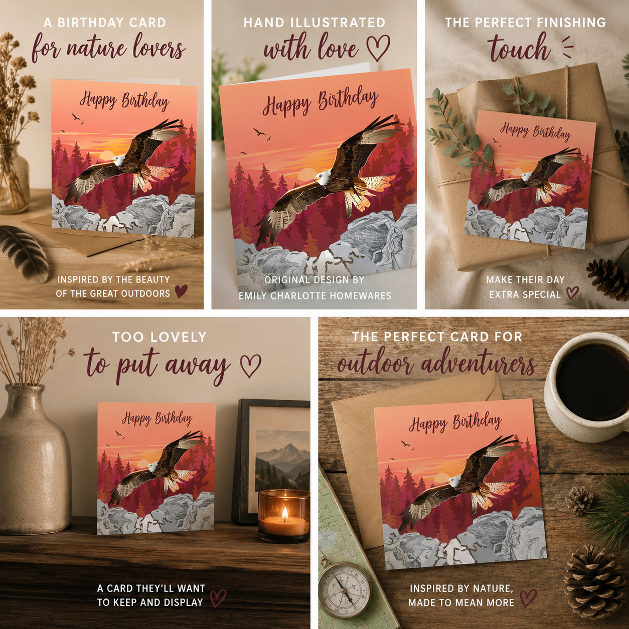 Red Kite Greeting Card