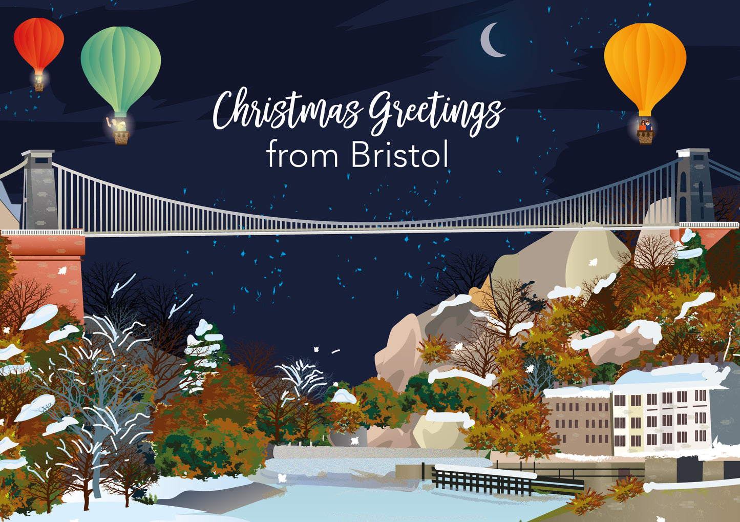 Bristol 5x7" Christmas Cards
