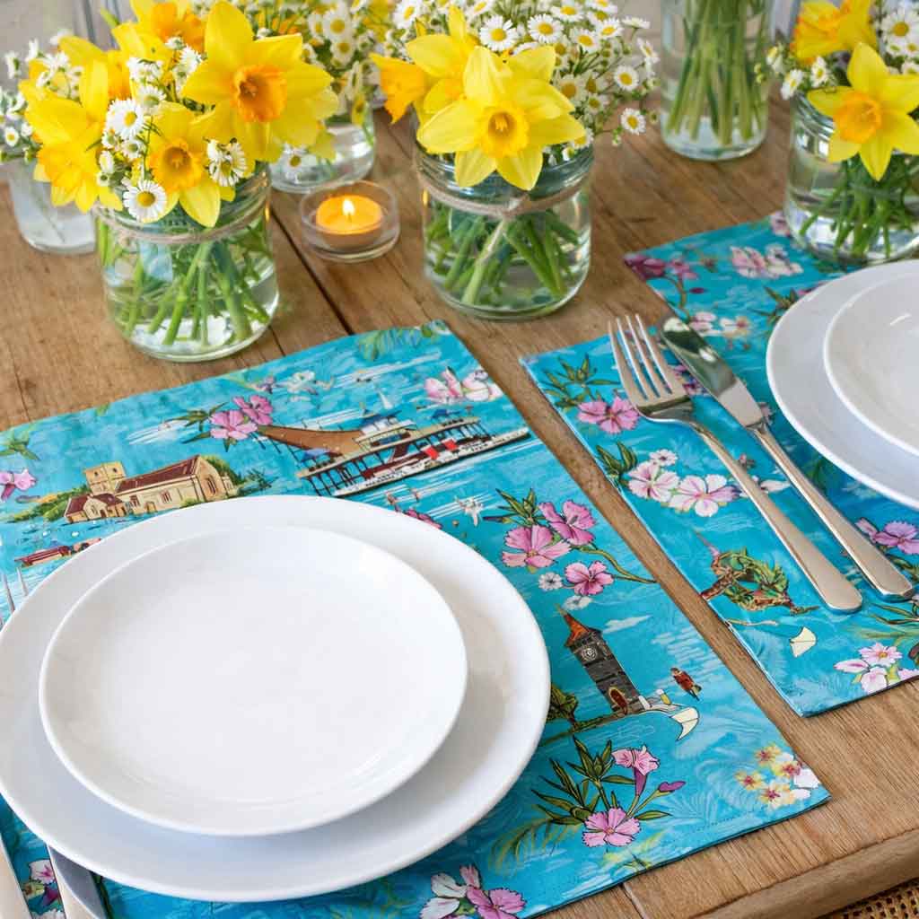 Coastal Clevedon napkin