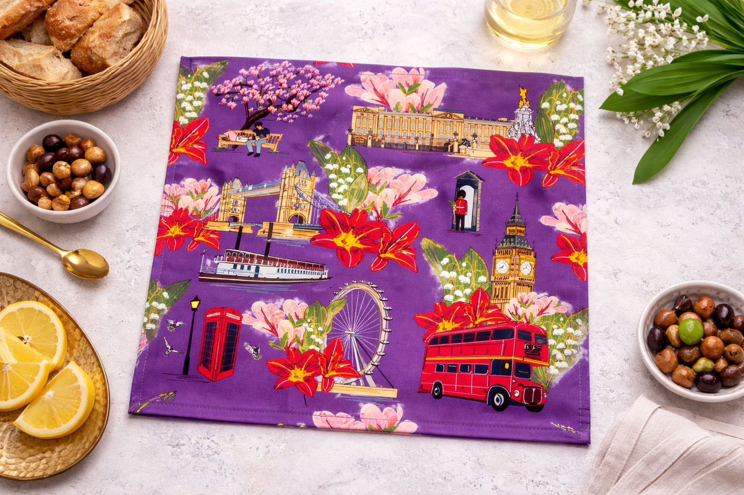 Lively London napkin