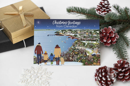 Poet's Walk, Clevedon 5x7" Christmas Cards (Copy)