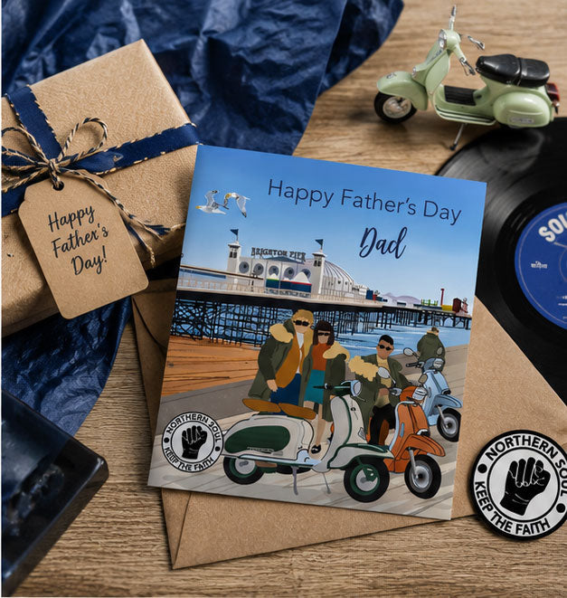 Northern Soul Greeting Card
