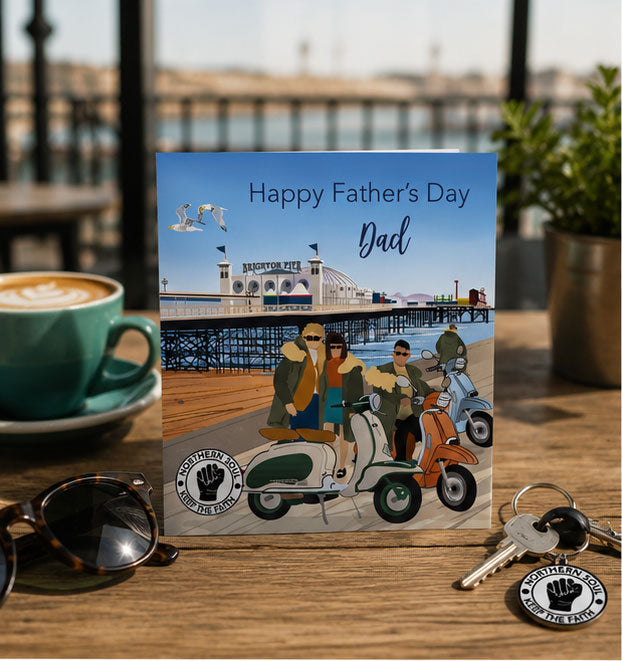 Northern Soul Greeting Card
