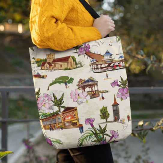 Clevedon Pattern Tote Bag