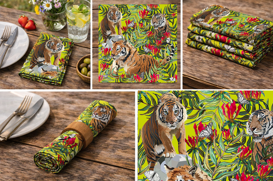Sumatran Tiger napkin
