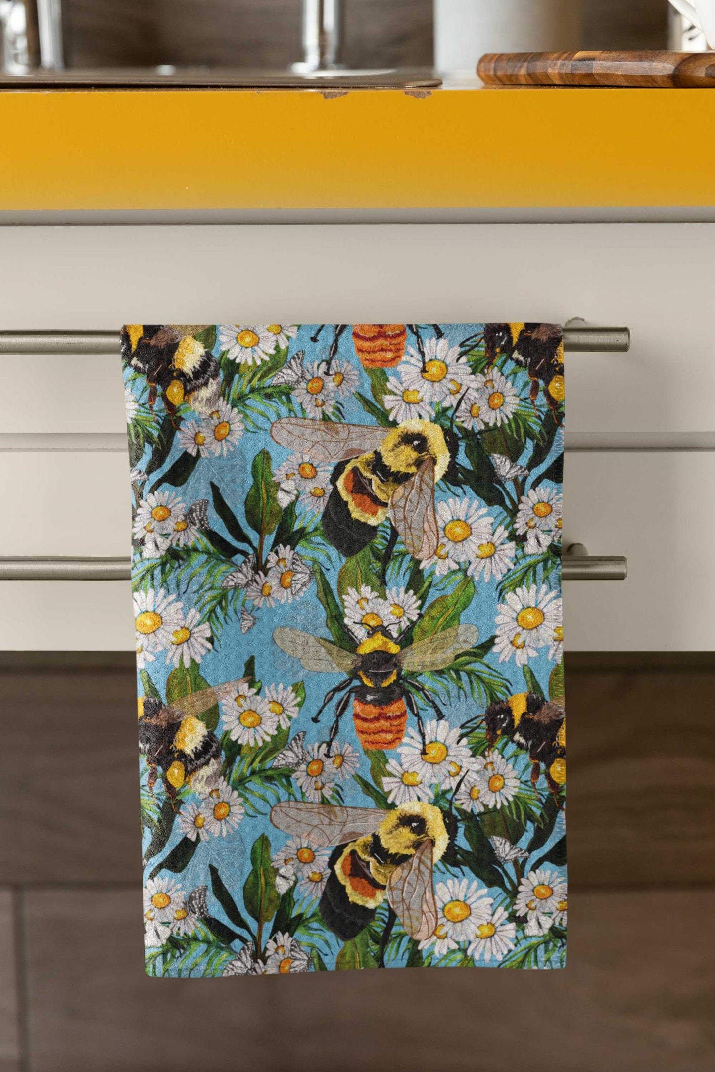 Buzzing Bee Tea Towel