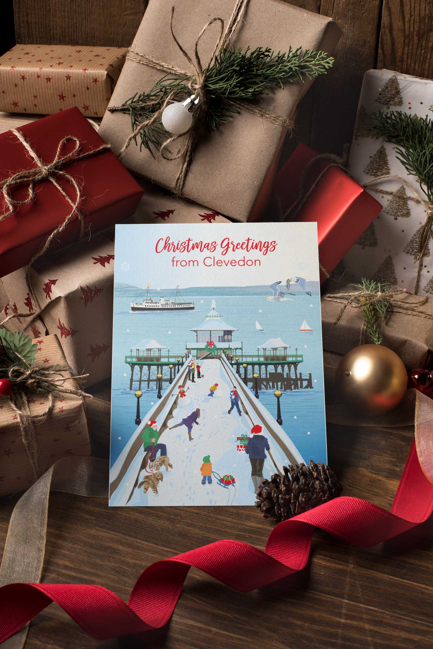 Clevedon 5x7" Christmas Cards