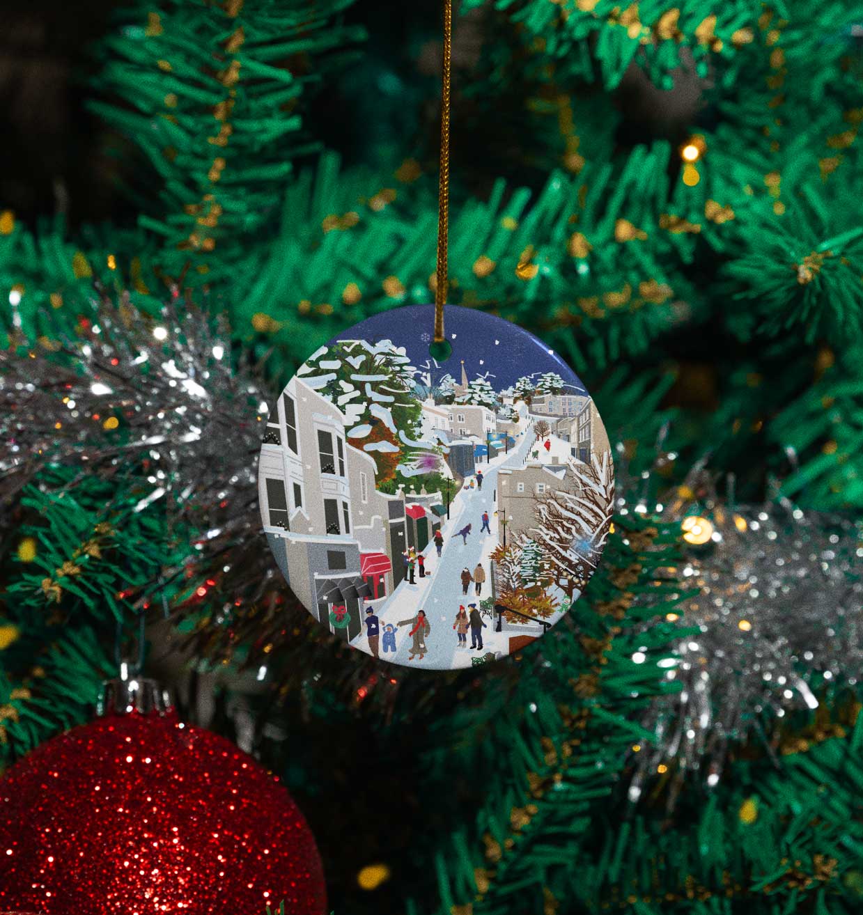 Clevedon Christmas Baubles