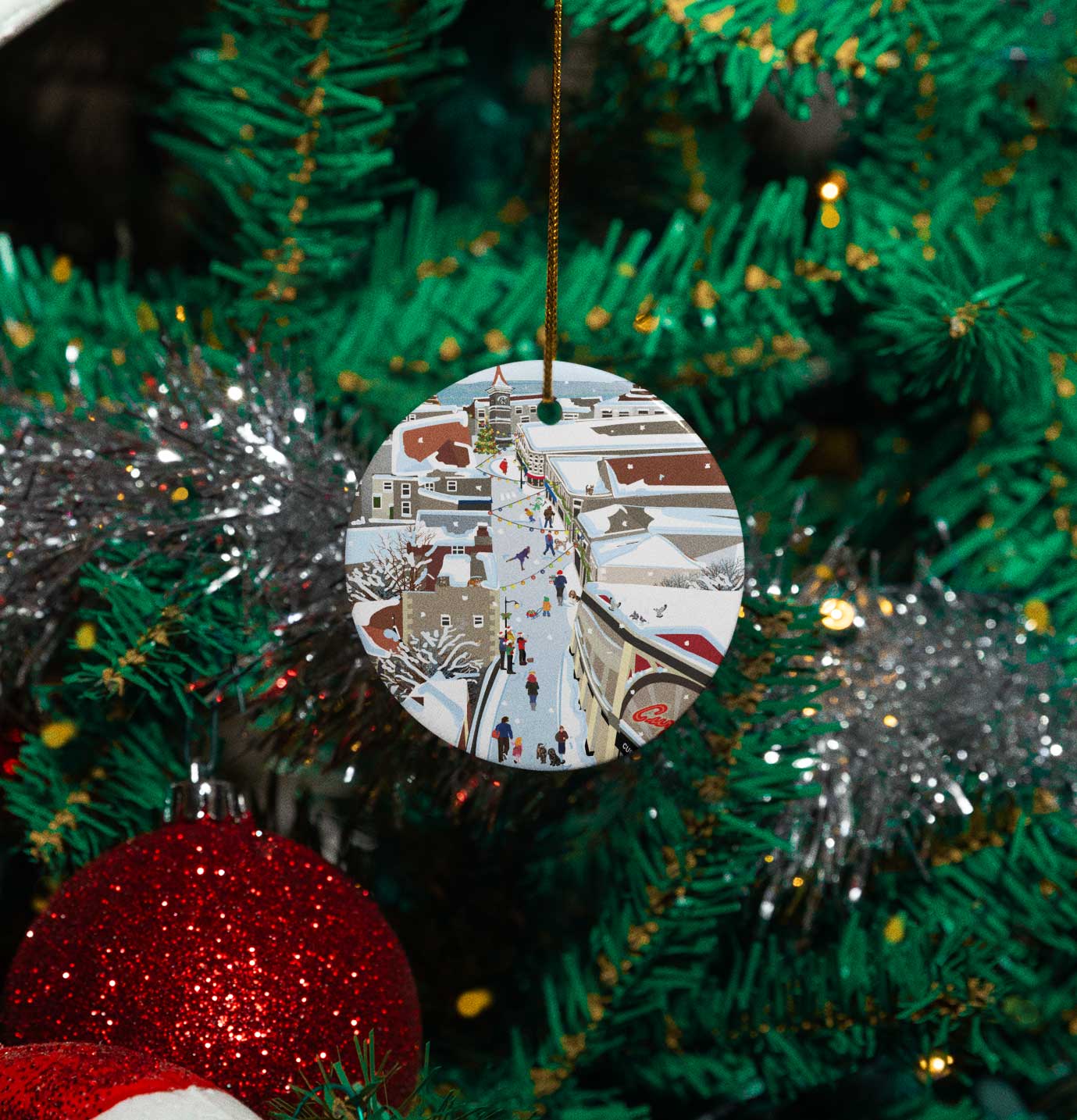 Clevedon Christmas Baubles