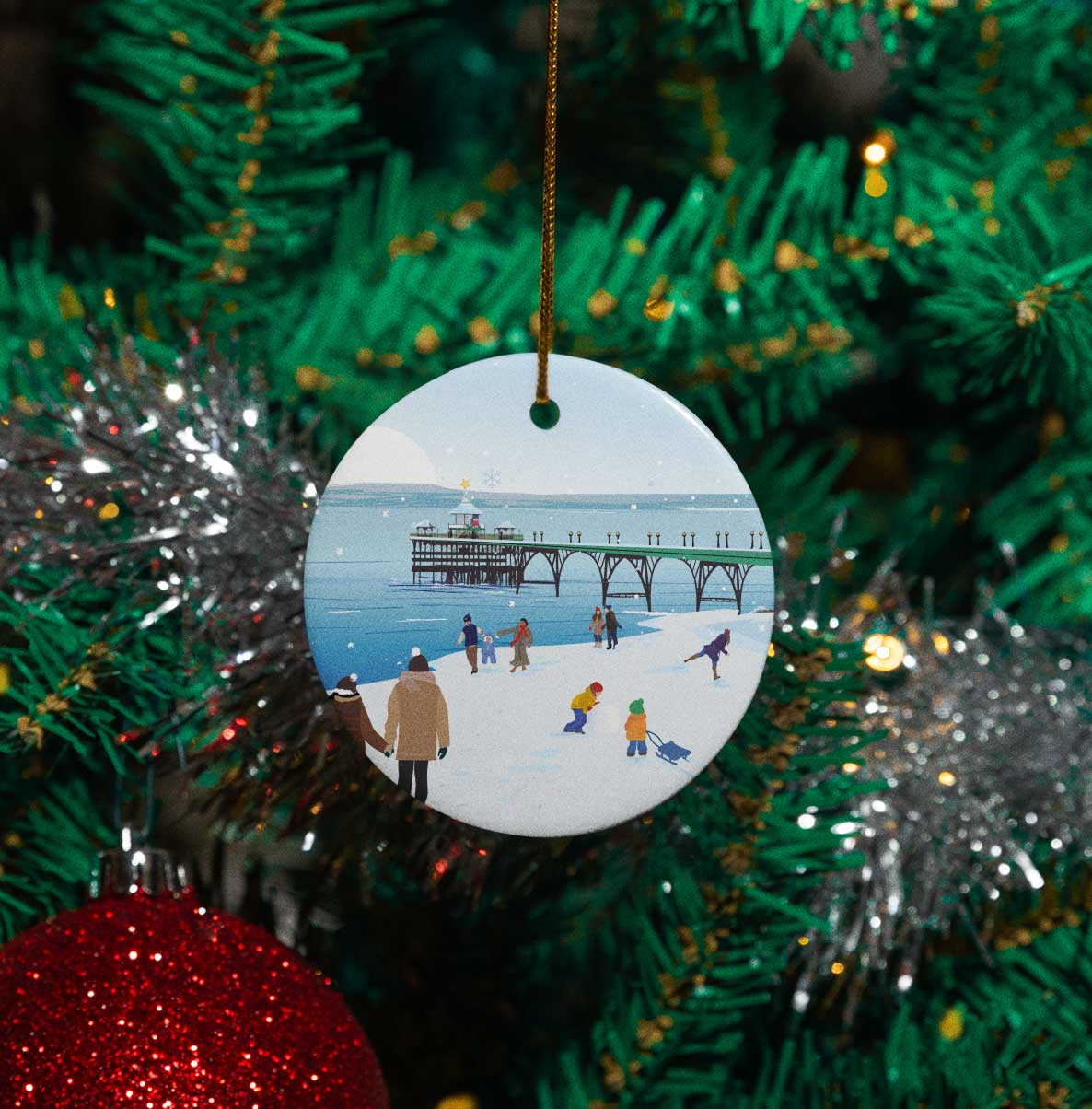 Clevedon Christmas Baubles