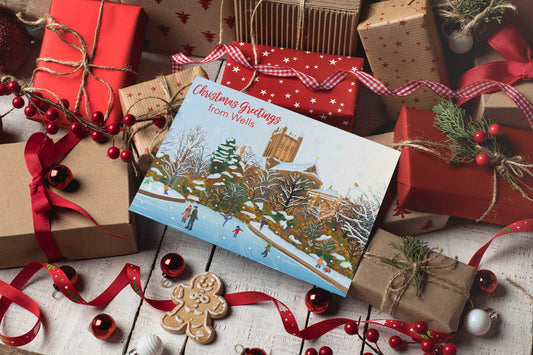 Wells Bishop's Palace 5x7" Christmas Cards (Copy)
