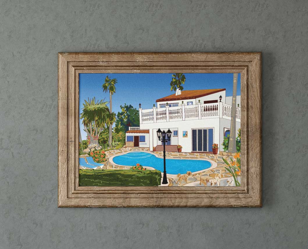 Custom House Portrait