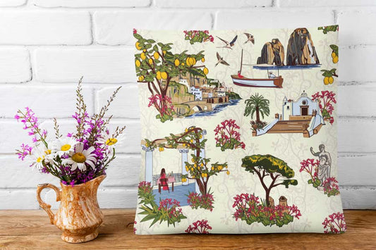 Sorrento pattern cushions