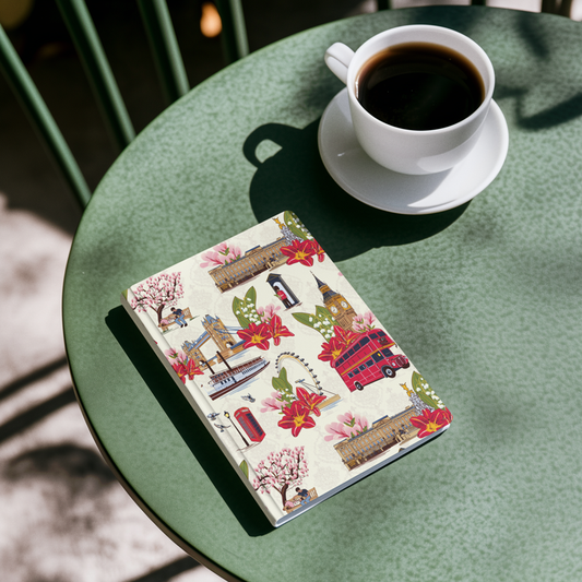 Hard back London moments notebook