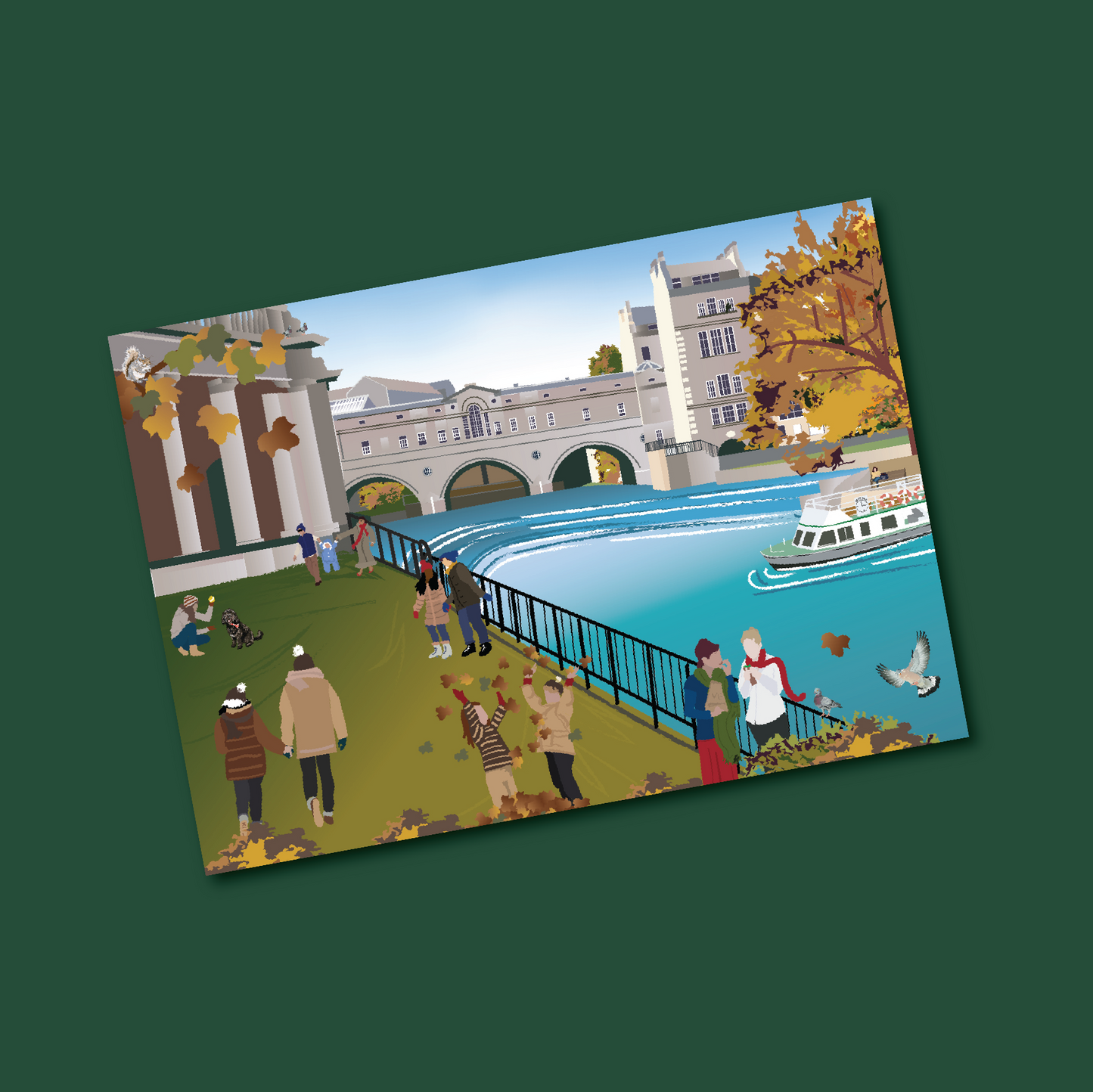 Bath Greeting Card